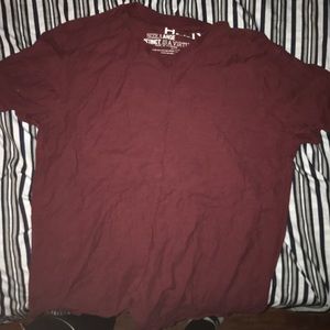Maroon v neck